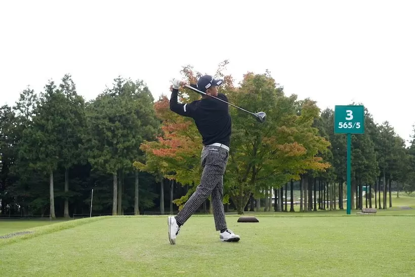 岩田寛,連続写真,ドライバー,スイング