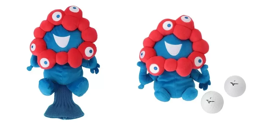 ミャクミャクヘッドカバーとボールポーチ