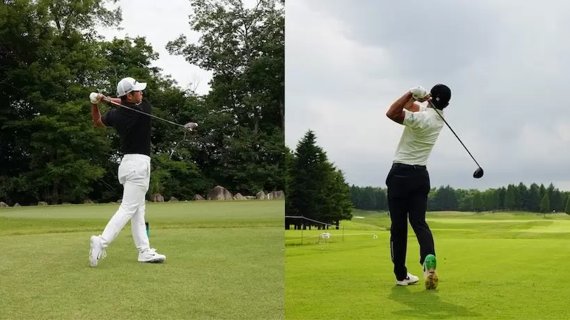 中島啓太,ドライバー,連続写真