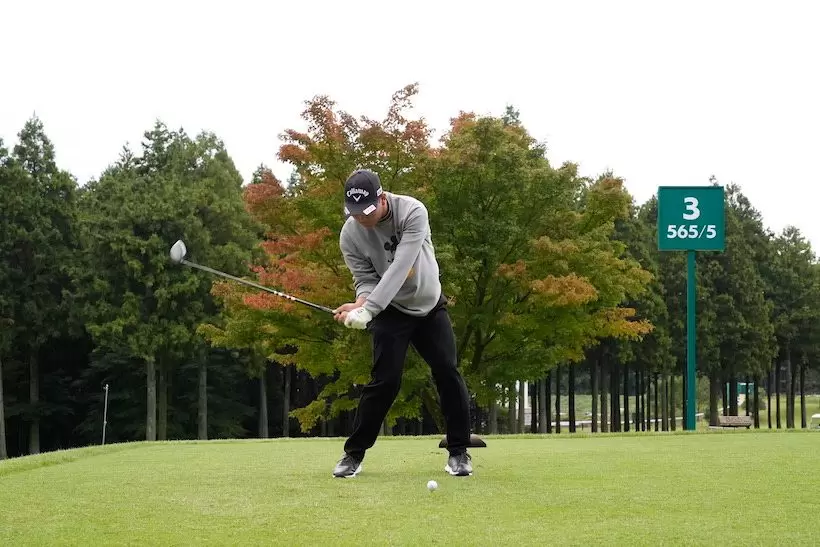 河本力,ドライバー,スイング,ドライビングディスタンス