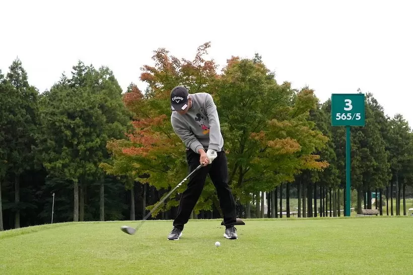 河本力,ドライバー,スイング,ドライビングディスタンス