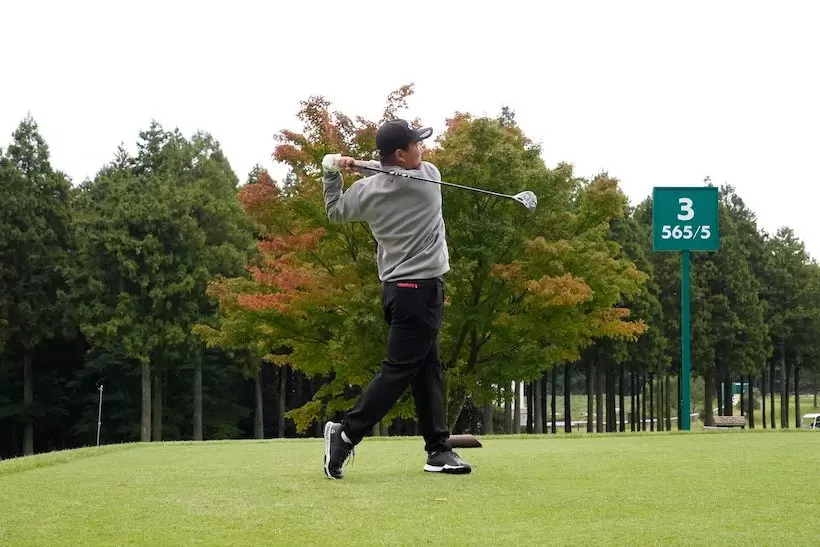 河本力,ドライバー,スイング,ドライビングディスタンス
