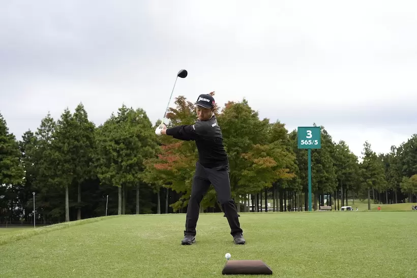 稲森佑貴,フェアウェイキープ率1位,ドライバー,スイング