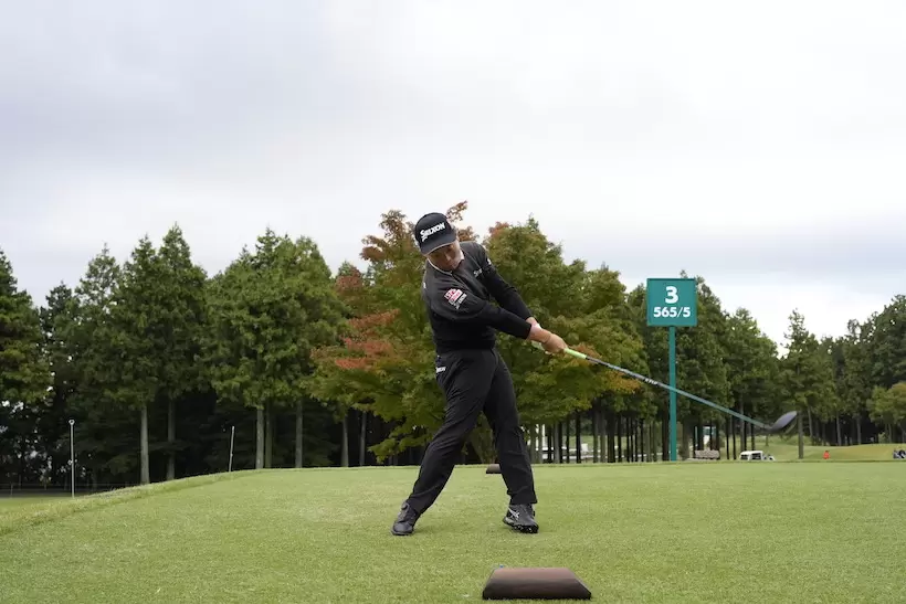 稲森佑貴,フェアウェイキープ率1位,ドライバー,スイング
