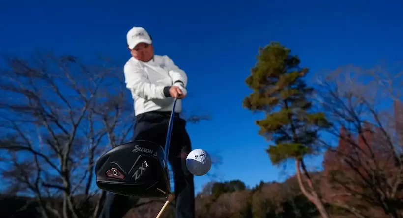 関雅史,ドライバー,インパクト,ボール,スリクソン