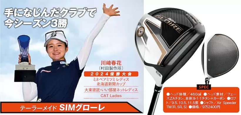 テーラーメイド SIMグローレ