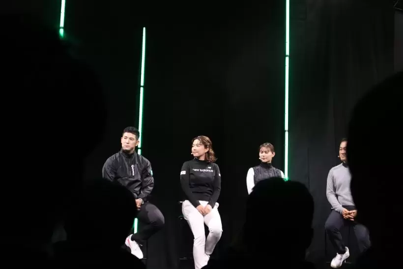 ゴルフクラブ,テーラーメイド,新製品発表会,中島啓太プロ、山内日菜子プロ、新垣比菜プロ