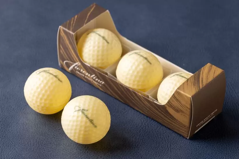 ゴルフボール,チョコ,バレンタイン,プレゼント