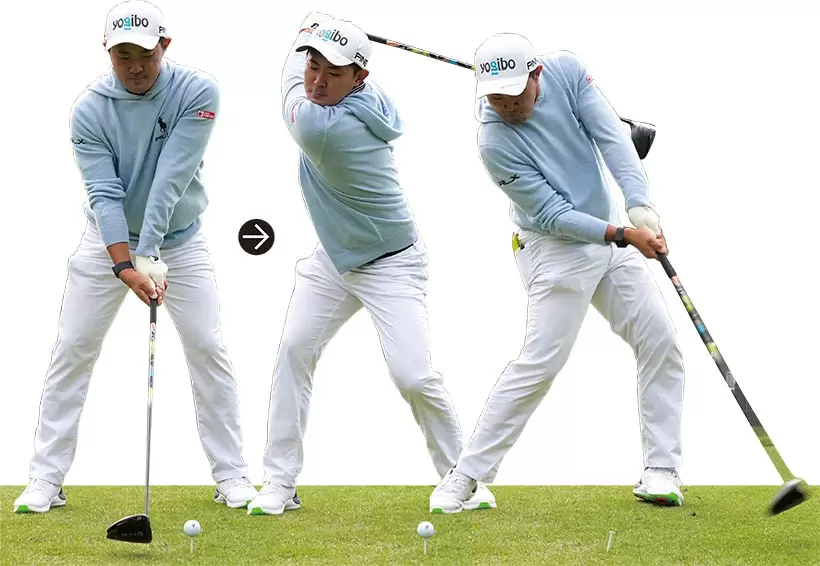 効率が良く、精度の高いショットを打つためには、常に同じ構えを作ることが条件になる。当たり前のことを徹底することで自信を持ってスイングすることができる。