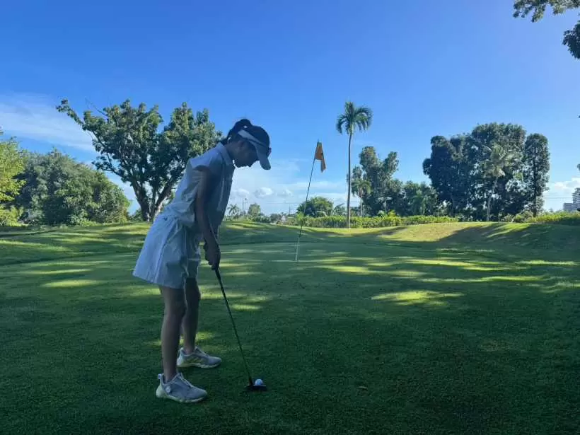 ゴルフ女子,海外ゴルフ,セブゴルフ,南国ゴルフ