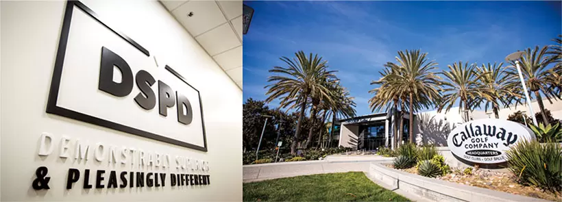 キャロウェイゴルフの本社は米国カリフォルニア州のサンディエゴ・カールスバッドにある。