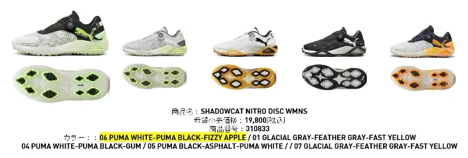 プーマ,ゴルフシューズ