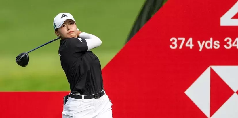 渋野日向子,HSBC,ティショット