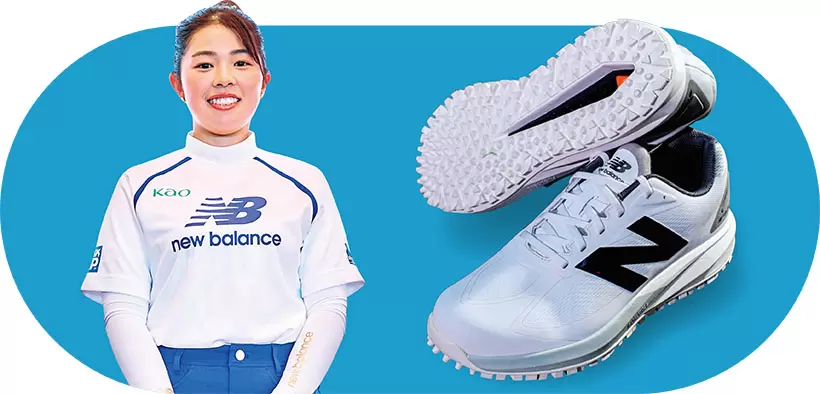 ニューバランスゴルフ FuelCell 1001 v5 山下美夢有