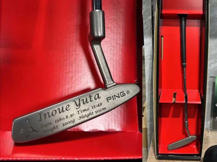 ゴルフアイテム,パター,PING,オリジナルパター,プレゼント,ピンパター