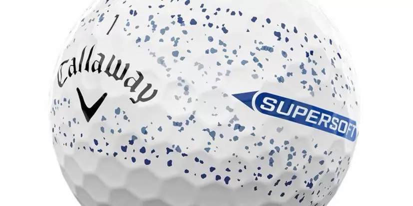 SUPER SOFT SPLATTER 360 BLUE ボール,キャロウェイ,スーパーソフト