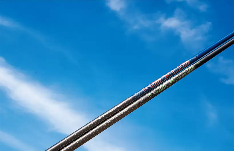 スチールファイバーシャフト NEXUS BLUE／BLACK