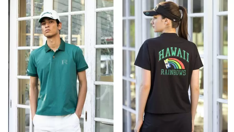 ロサーセン,コラボレーション,ゴルフウェア