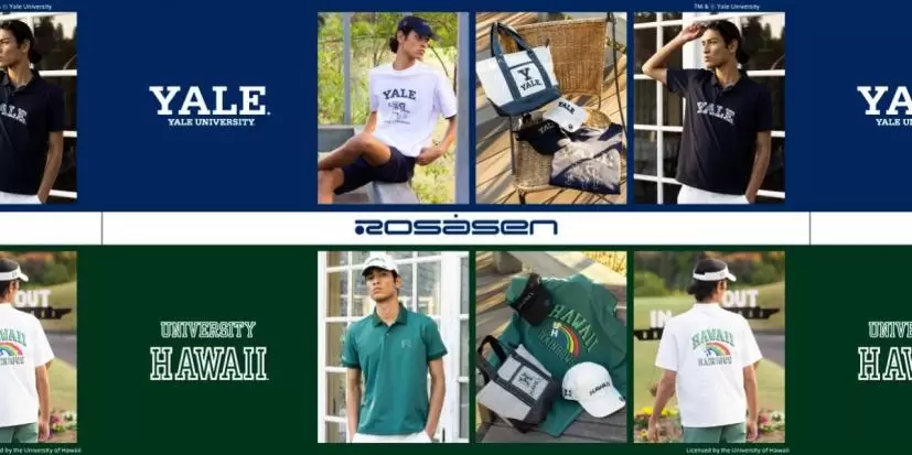 ロサーセン,コラボレーション,ゴルフウェア