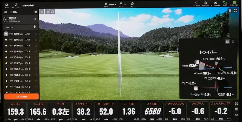 7番アイアンの飛距離