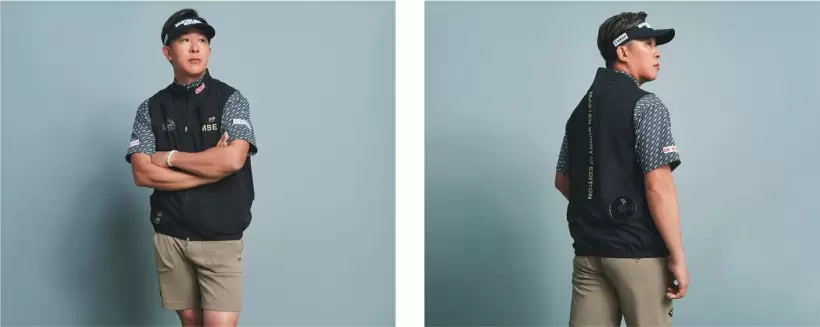 マスターバニー,ゴルフウェア,FANVEST,上井邦浩