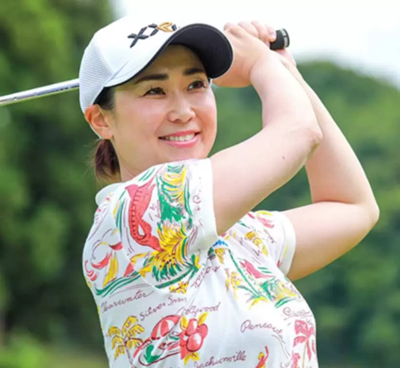 ダンロップ,イベント,ゴルフ,古閑美保