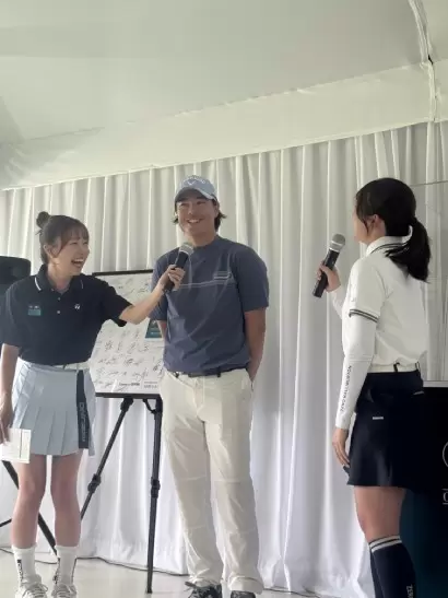 BMW,ゴルフトーナメント,トーナメント取材,ツアー選手権,ラウンジ