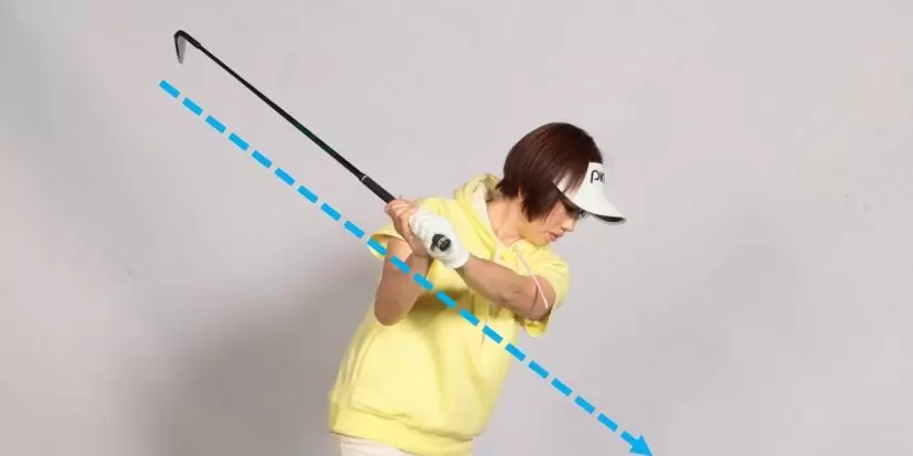 勝又優美,ダウンスイング