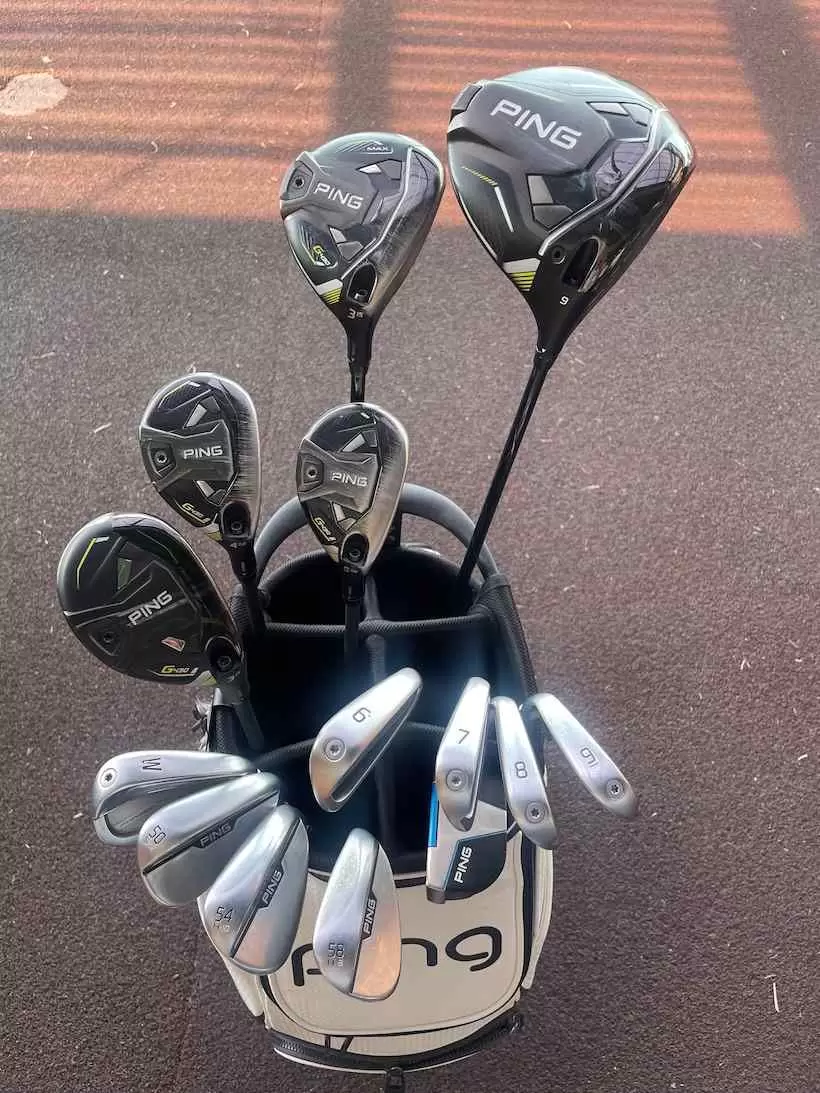 佐久間朱莉,クラブセッティング