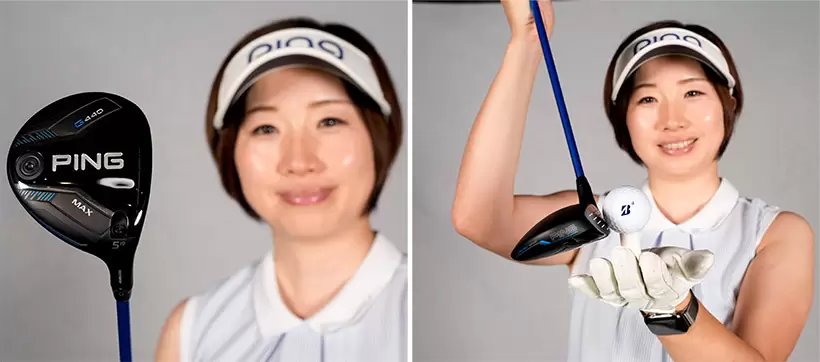 ティアップしたボールを5Wで打ち、トップやチョロが頻発するようならスイングに問題あり。クラブのスペックを変えても効果は期待できない。