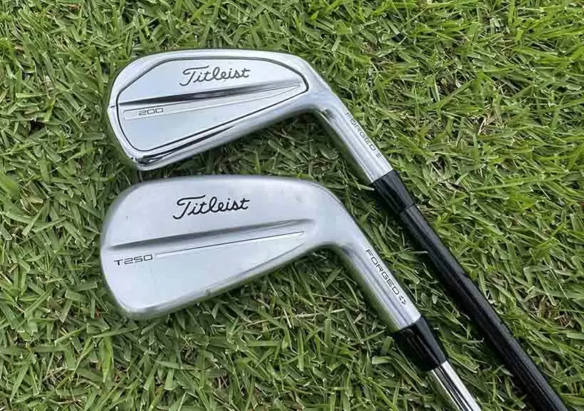 T200（2023モデル）と今作のT250アイアン