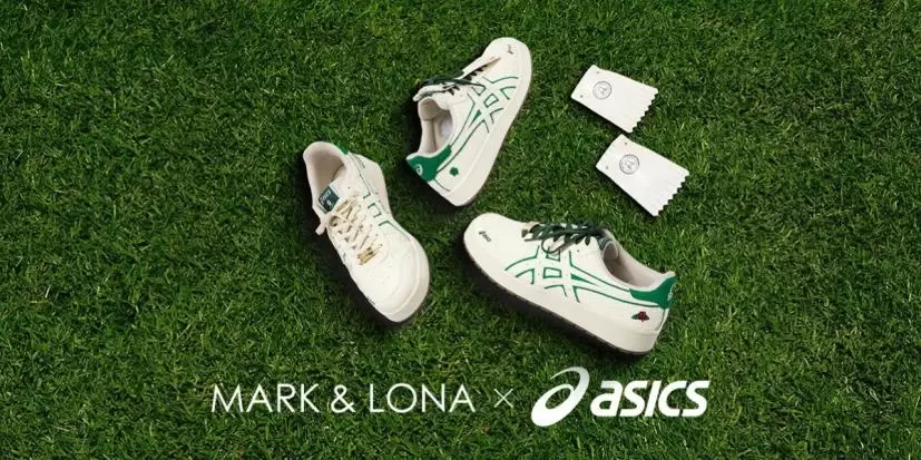 マークアンドロナ,ゴルフシューズ,アシックス
