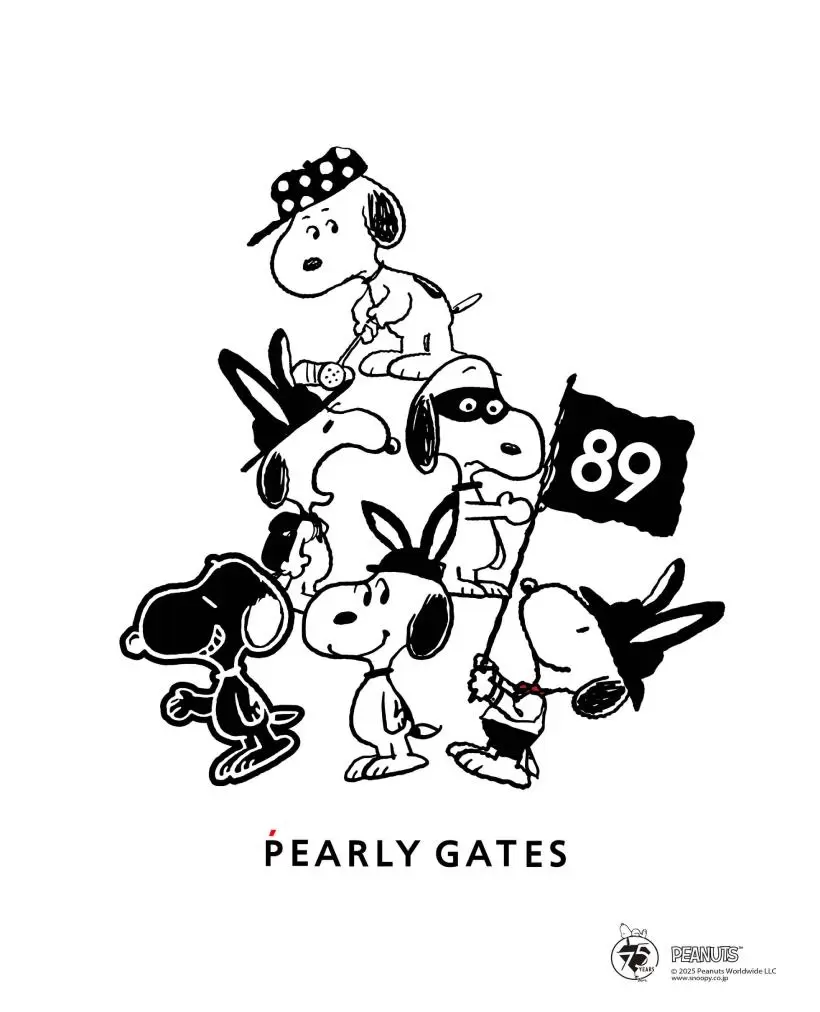 パーリーゲイツ,スヌーピー,コラボアイテム,ゴルフウェア