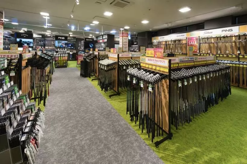 ゴルフ5,ゴルフショップ