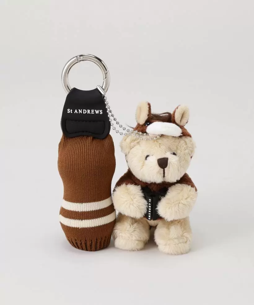 セントアンドリュース,ゴルフアイテム,テディベア,ドライバーカバー