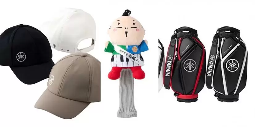 ヤマハ,ゴルフアイテム,ヘッドカバー,キャディバッグ,キャップ,限定発売