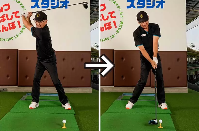 左手親指はトップのホールド感覚とミート率アップに直結するくらい重要だ。