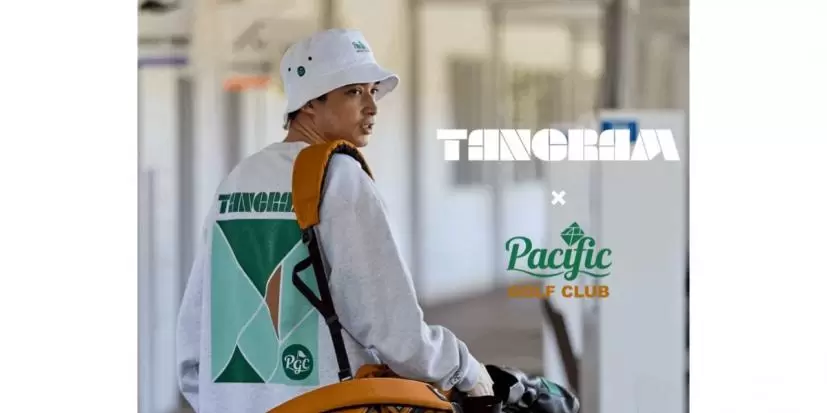 タングラム,パシフィックゴルフクラブ,コラボアイテム,ゴルフウェア
