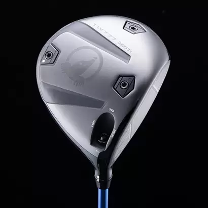 ミニドラとしては大きめのヘッド体積360㎤。フルチタンヘッドによりクリアな打感を実現。