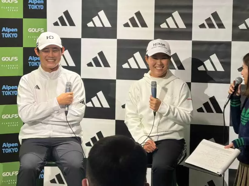 アディダスゴルフ,adidasgolf,大西魁斗,畑岡奈紗