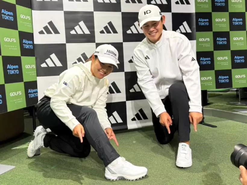 アディダスゴルフ,adidasgolf,大西魁斗,畑岡奈紗