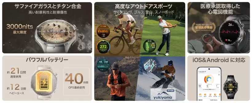 ファーウェイ,スマートウォッチ,限定