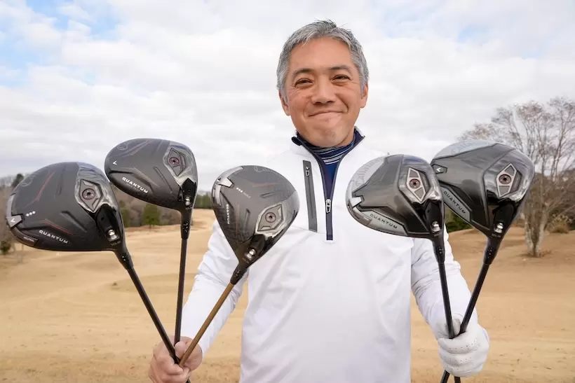 キャロウェイ,QUANTUM,ドライバー,石井良介,打ち比べ