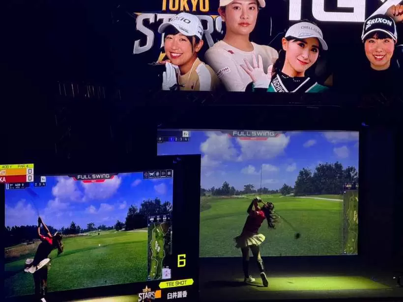 TGXgolf,eスポーツ,室内ゴルフ,トーナメント,試合,