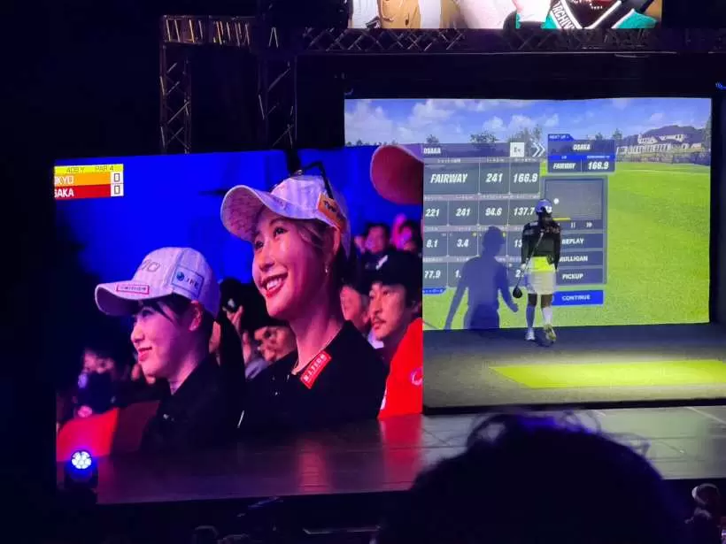 TGXgolf,eスポーツ,室内ゴルフ,トーナメント,試合,