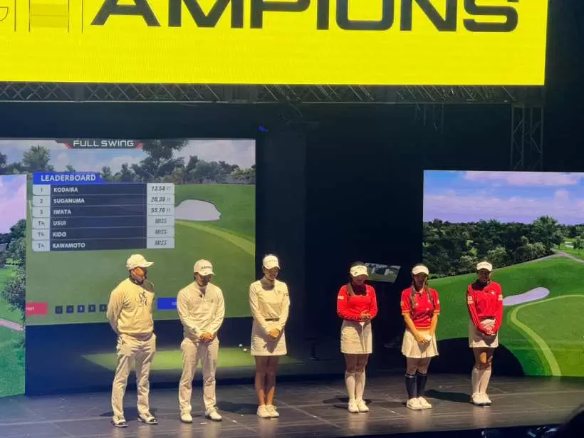 TGXgolf,eスポーツ,室内ゴルフ,トーナメント,試合,