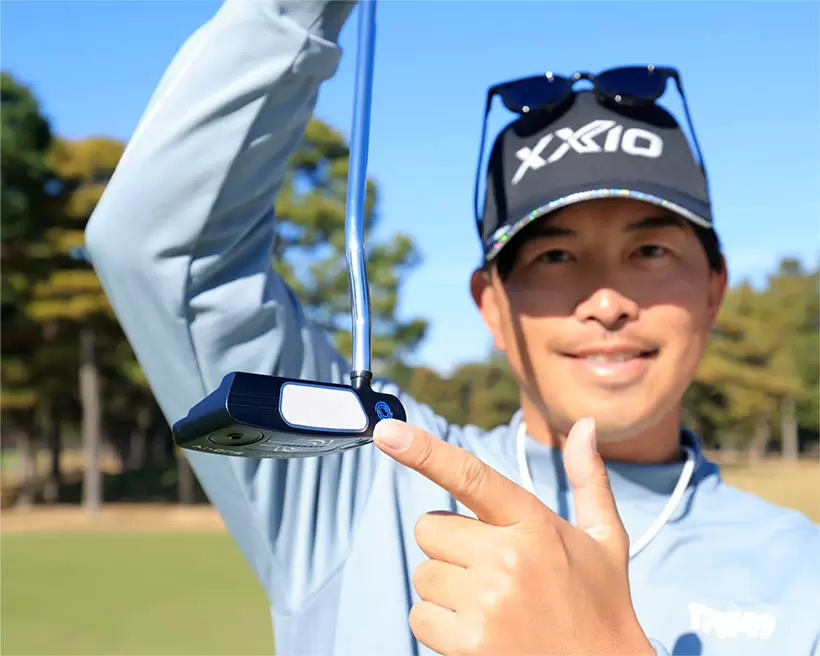 グースネックタイプはボールがつかまりやすく、打点のミスを軽減してくれる。