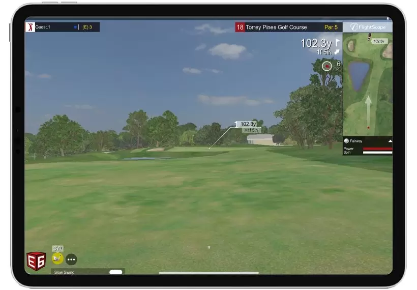 フライトスコープ,ゴルフ用弾道測定器