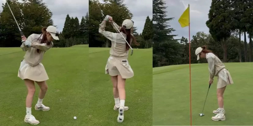 ゴルフ女子,シューズ,ゴルフシューズ,ノーベプントドゥーエ,イタリア